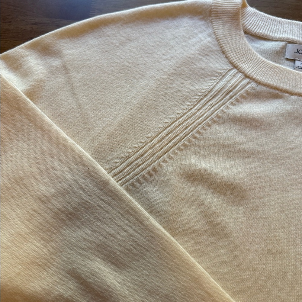J.Crew NWT Wool-Blend Boyfriend Sweater – Ivory | Size XL - Picture 8 of 11